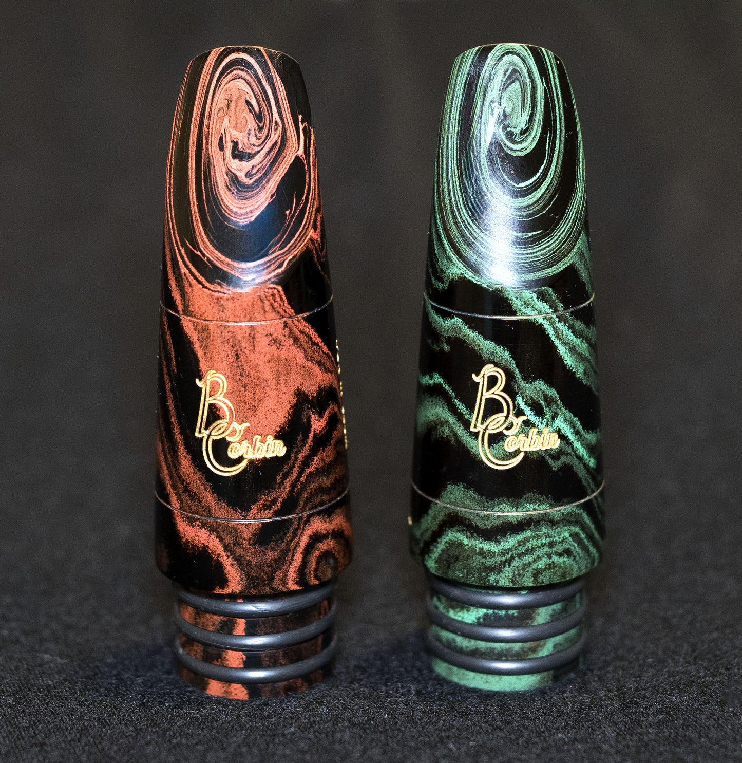 Corbin Signature Mouthpiece - Marbled Hard Rubber