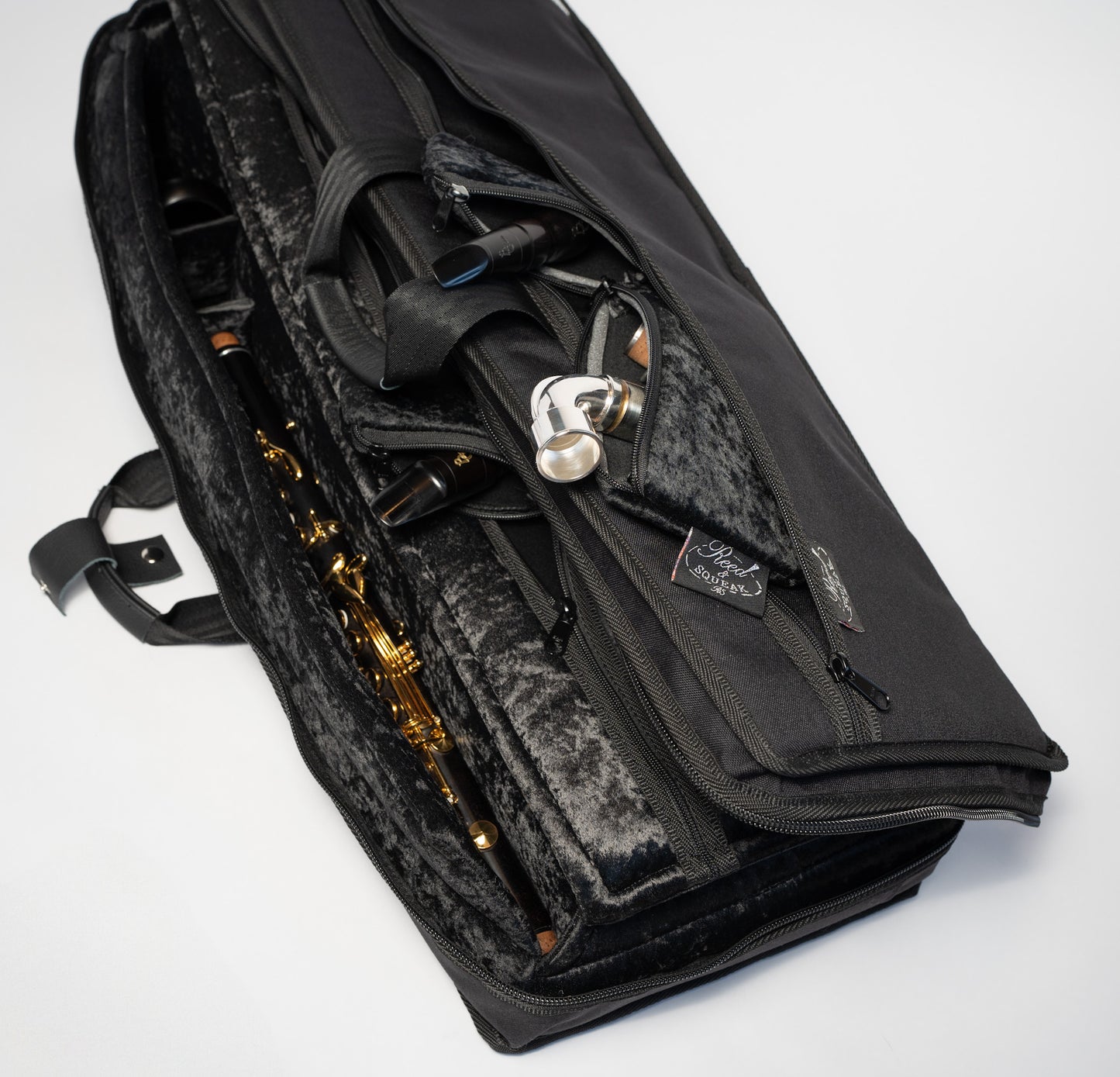 Bass + 2 Clarinet Triple Case - New Lightweight Version