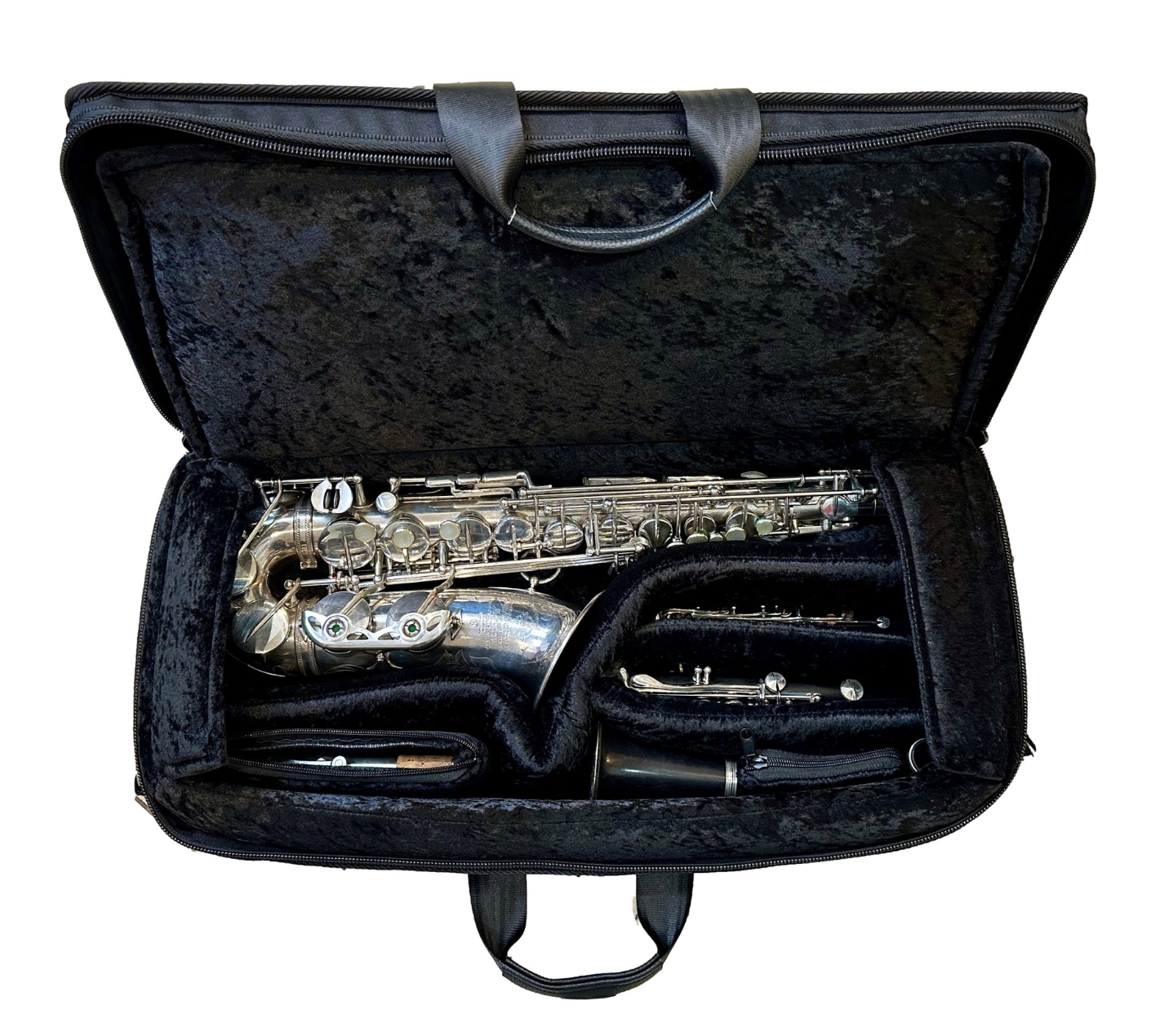 Reed & Squeak Double Alto Saxophone & Bb Clarinet Case