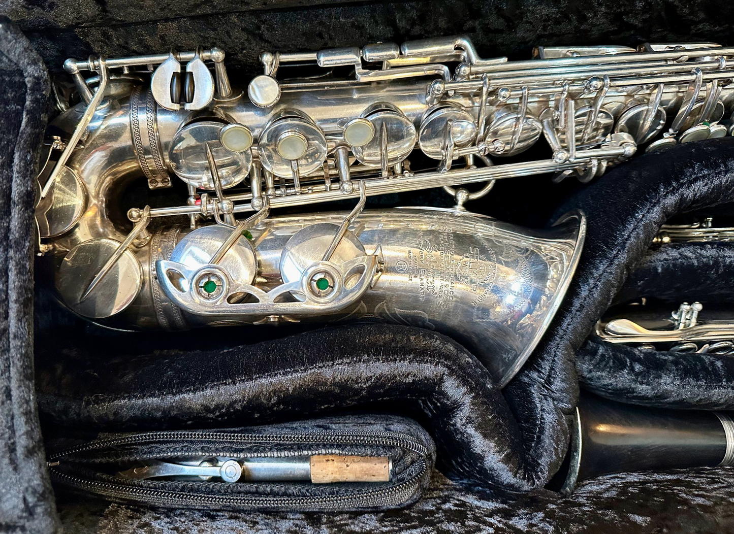 Reed & Squeak Double Alto Saxophone & Bb Clarinet Case