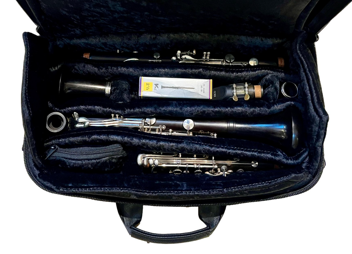 Reed & Squeak Clarinet + Flute Double Case (or Bb/Eb, other combinations)