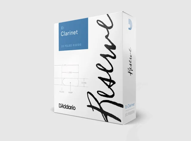 D'Addario Eb Clarinet Reserve Reeds (10)