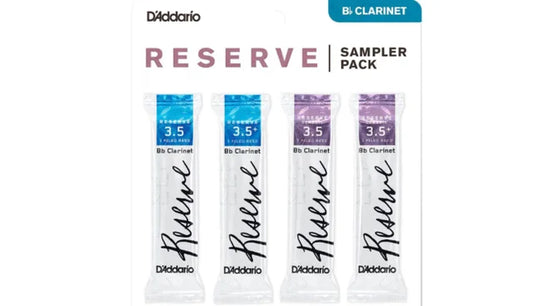 Reserve Bb Clarinet Reeds Sampler Pack