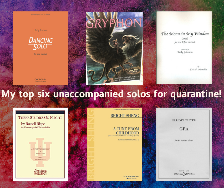 Top 6 Unaccompanied Clarinet Solos
