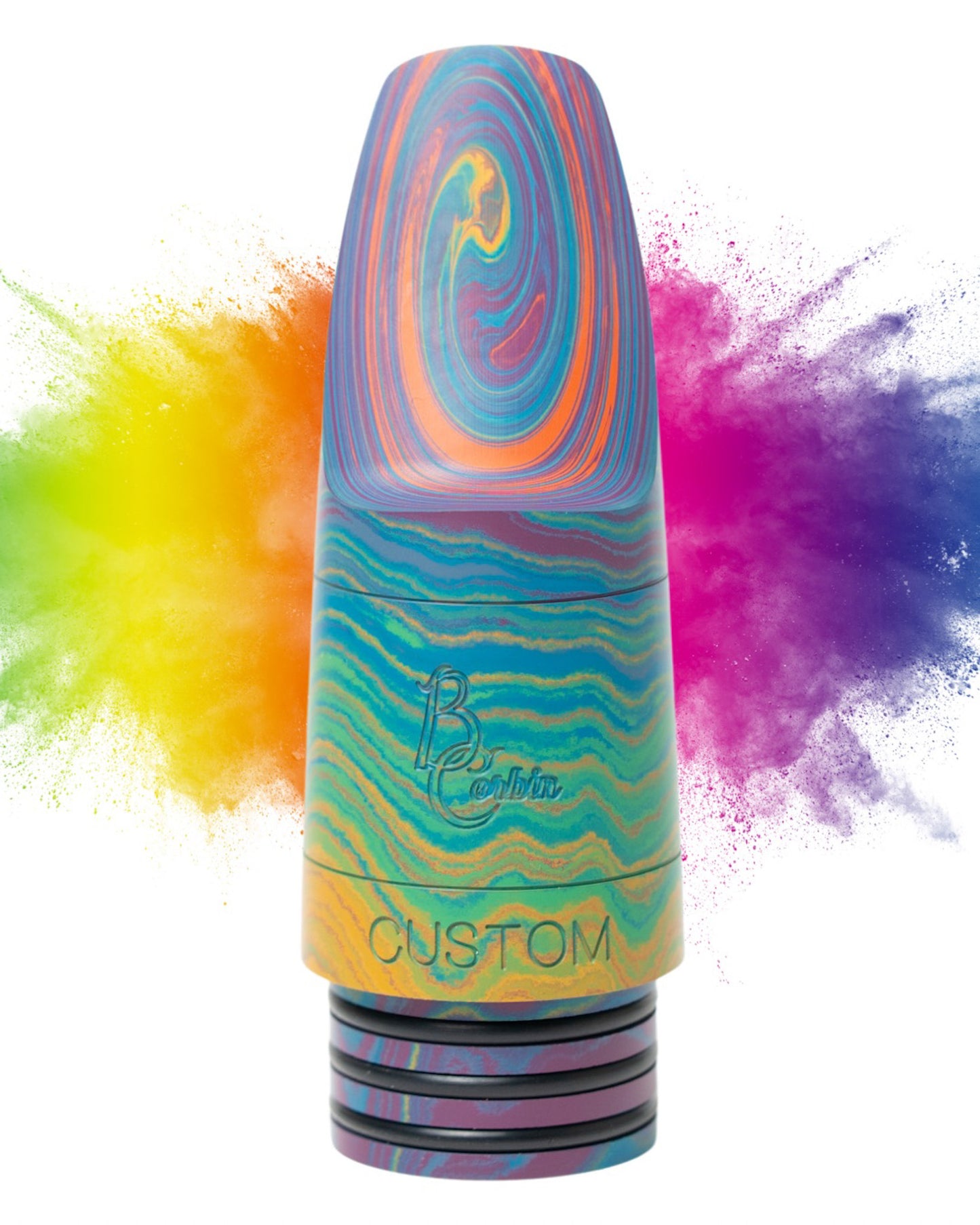 Corbin Custom RAINBOW Bass Clarinet Mouthpiece