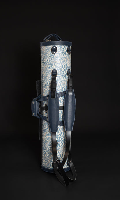 Wiseman Bass Clarinet QUAD Case - William Morris Pattern