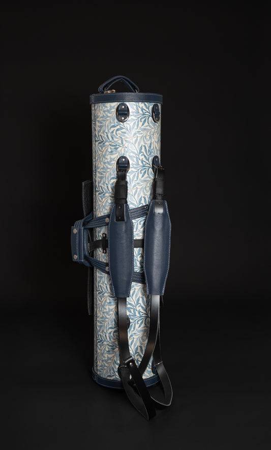 Wiseman Bass Clarinet QUAD Case - William Morris Pattern