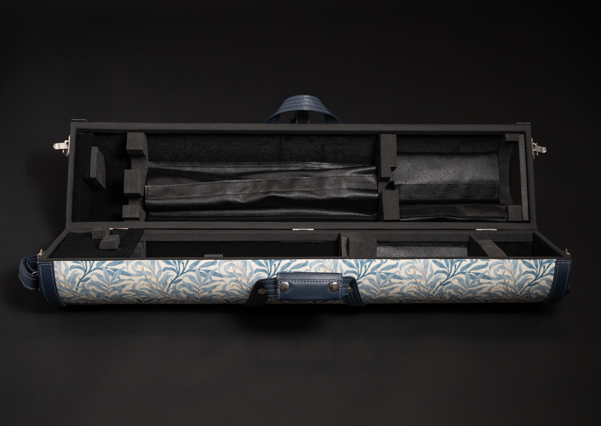Wiseman Bass Clarinet QUAD Case - William Morris Pattern