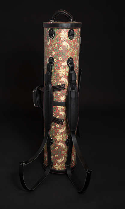 Wiseman Bass Clarinet QUAD Case - William Morris Pattern