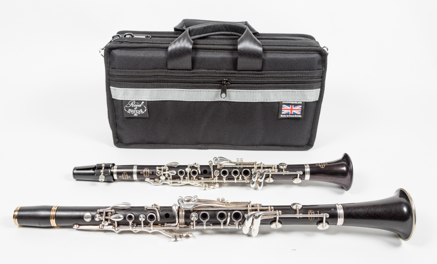 Reed & Squeak Clarinet + Flute Double Case (or Bb/Eb, other combinations)