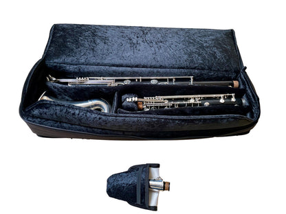 Super-Compact Bass Clarinet (wedge shaped) Low C (+ Bb or Eb)