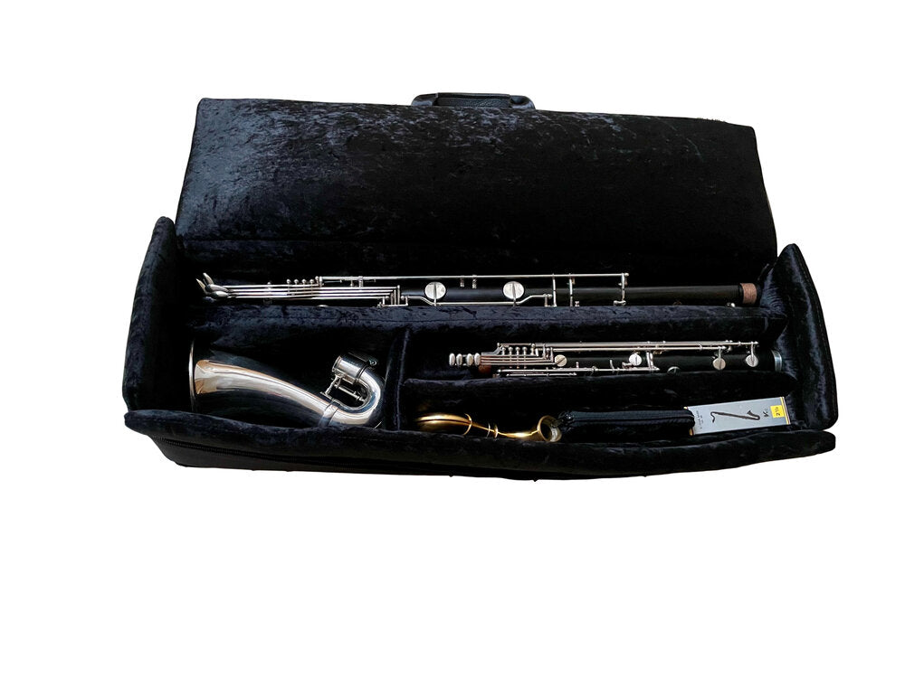 Super-Compact Bass Clarinet (wedge shaped) Low C (+ Bb or Eb)